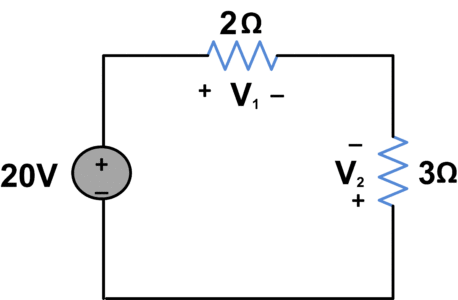 Kirchhoff's Voltage Law Example 1