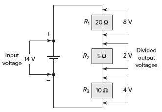 Voltage divider circuit.
