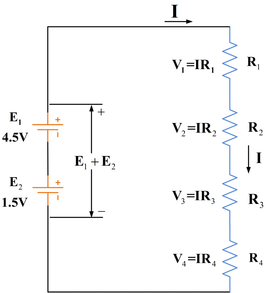 Resistors with Series-Aiding Voltage Sources
