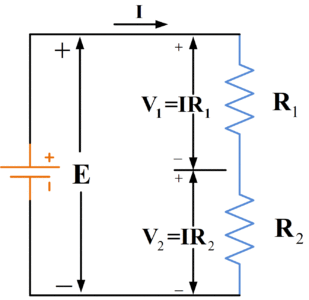 Voltage-Divider Circuit Diagram