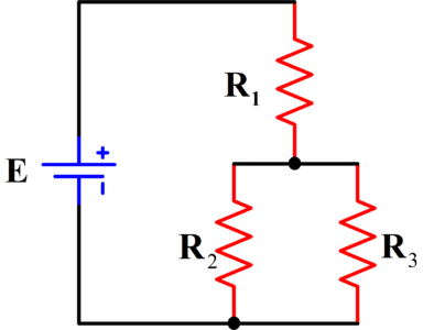 Series-Parallel Circuit Diagram