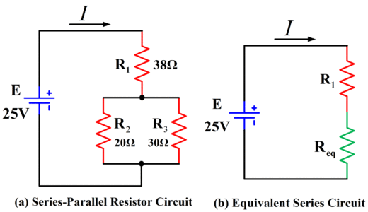 Series-Parallel Circuit and Equivalent Circuit