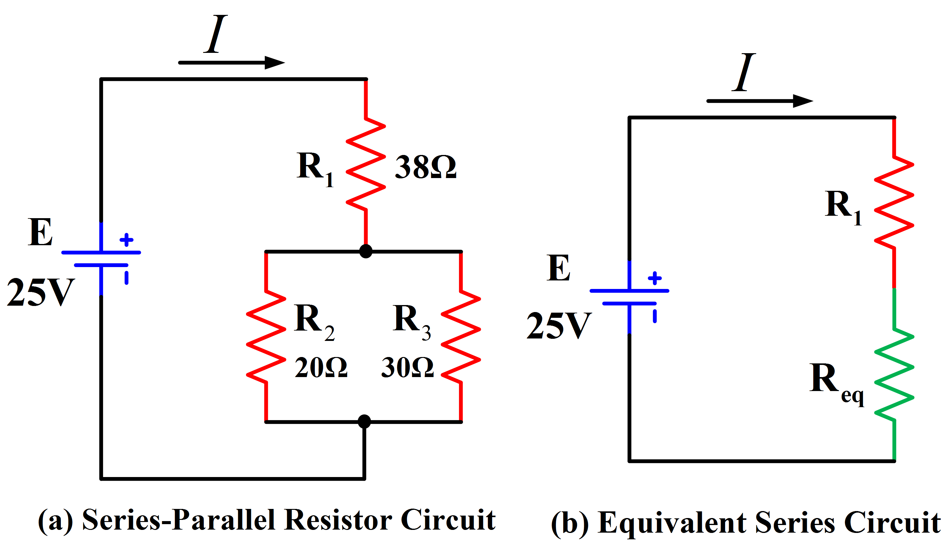 Series Parallel Circuit Example Problems With Solutions Wiring Draw