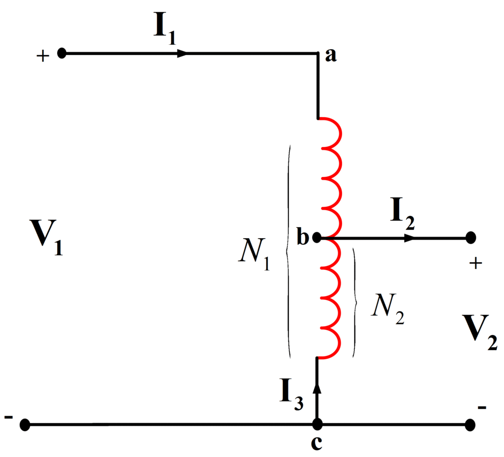 autotransformer circuit diagram