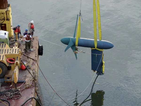 Three-Blade Tidal Stream Generator 