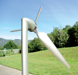 Single-Blade Horizontal-Axis Wind Turbine 