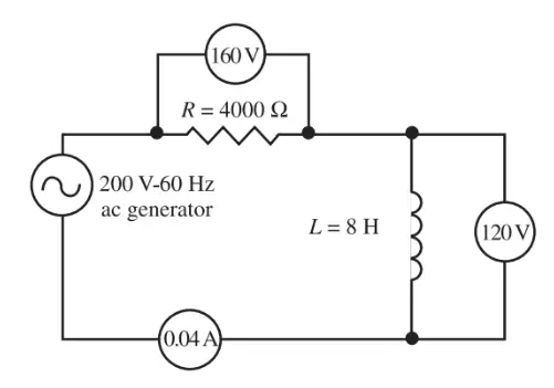 RL Circuit Calculation