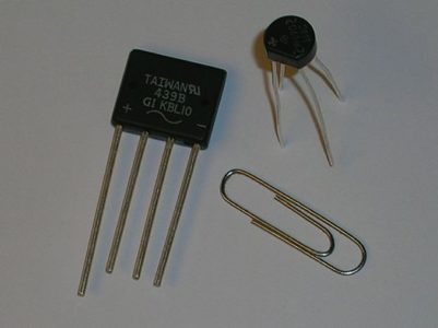 Bridge rectifier integrated circuits.