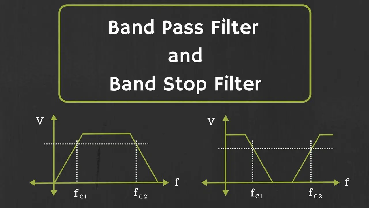 Band Pass and Band Stop (Notch) Filter | Circuit | Theory | Electrical ...