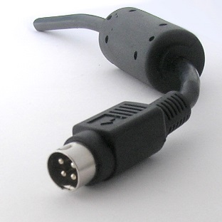 Mini-Din male 4-pin