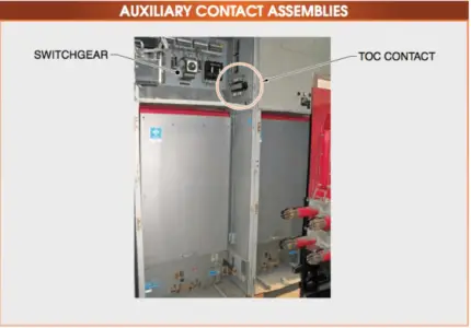 Medium Voltage Circuit Breaker Auxiliary Contact Assemblies 