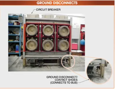 Air Circuit Breaker Ground Disconnects Diagram