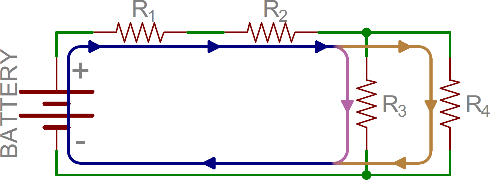 Series Circuit Characteristics | Voltage, Current ... dc series motor connection diagram 
