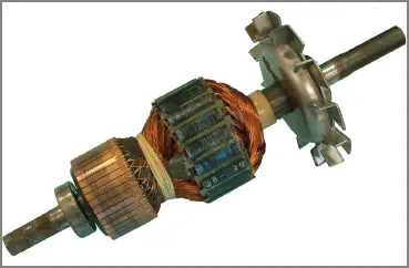 Armature for 0.25 kW 240 V DC motor