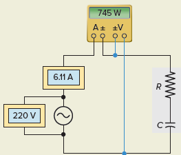 Power Factor for RC Series Circuit 