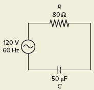 Capacitive Reactance in RC Circuit