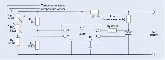 Integrated circuit zero-crossing switch