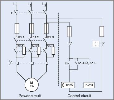 Primary Resistance Contactor Starter Circuit