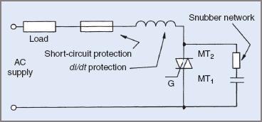 Triac protection circuit diagram