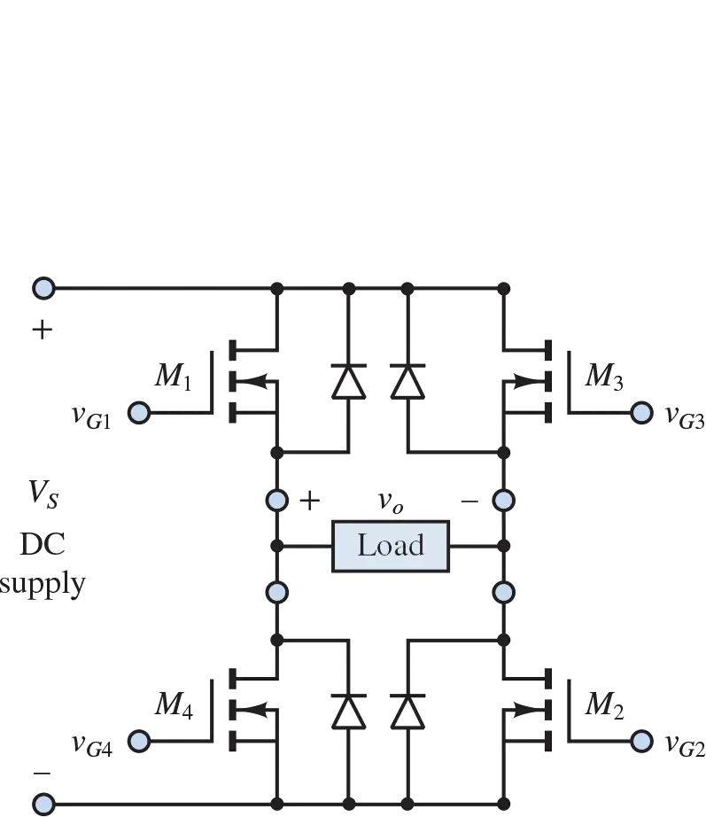 DC-AC converter circuit diagram