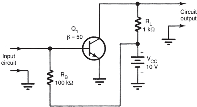 Basic BJT Amplifier Circuit Diagram