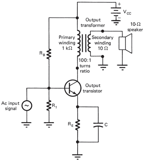 Transformer-coupled transistor circuit design