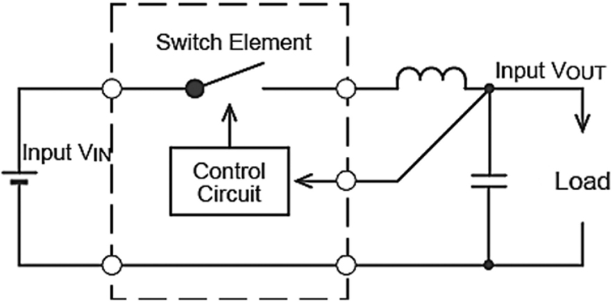 Switched DC to DC converter Circuit Diagram